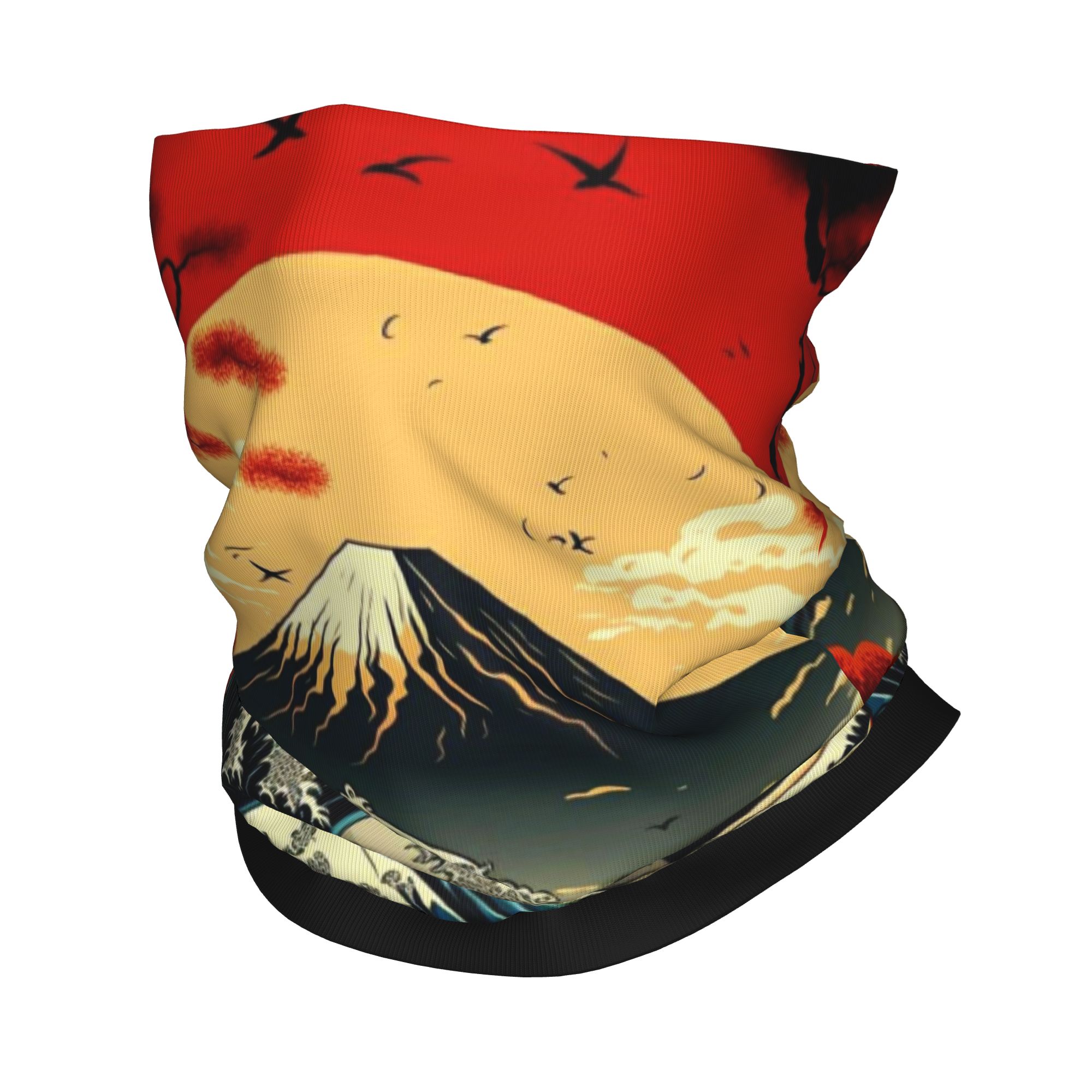 Kanagawa'daki Büyük Dalga Band - Neck Gaiter Fleece incelemesi ve fiyatı