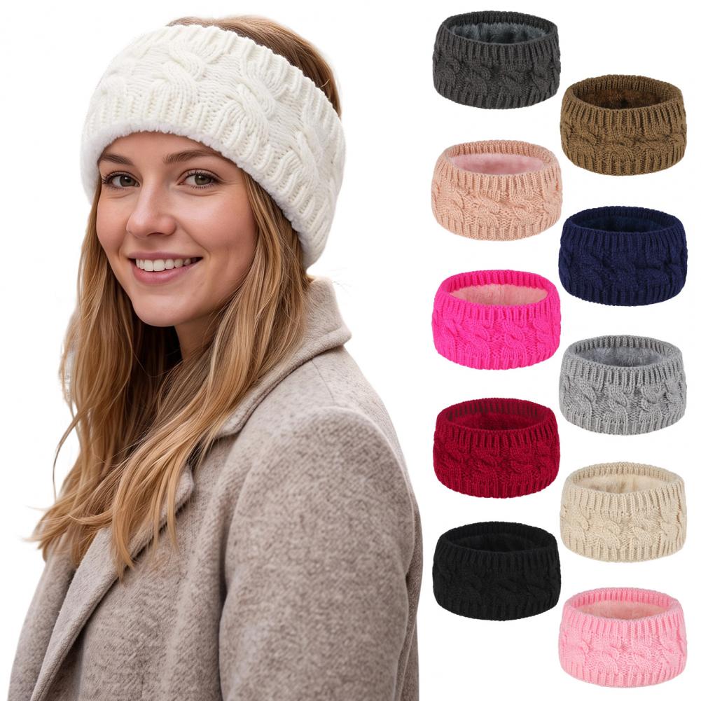 Kadınlar için Kışlık Örgü Saç  - Fleece Ear Warmer Band incelemesi ve fiyatı