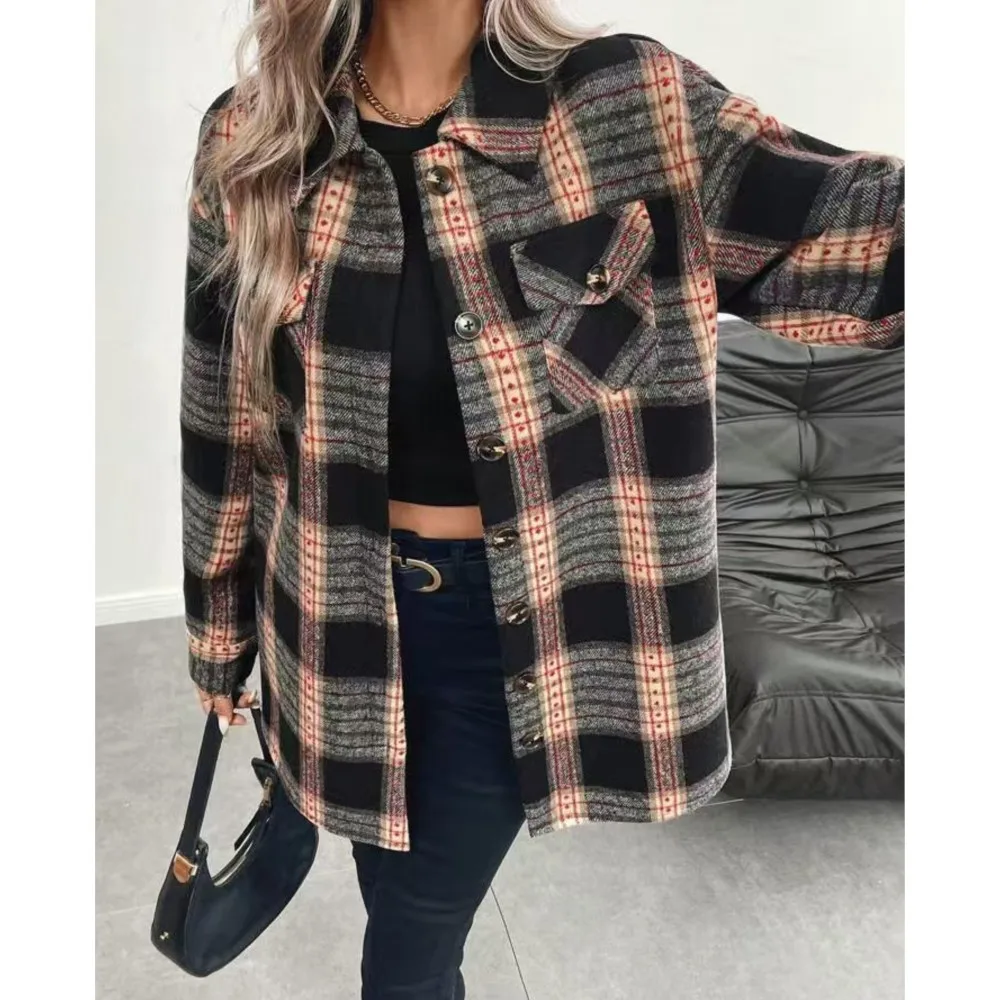 Sonbahar-Kış Kadın Modası, İç  - Flannel Shirt Lined incelemesi ve fiyatı